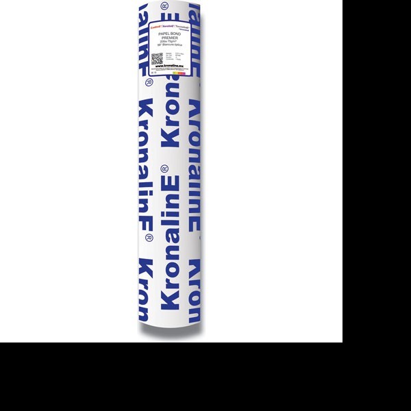 ROLLO PAPEL BOND PREMIER N3 KRONALINE 61X100MTS